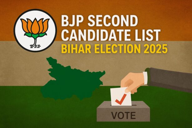 Bihar Election 2025 BJP Second Candidate List with Maithili Thakur and Anand Mishra